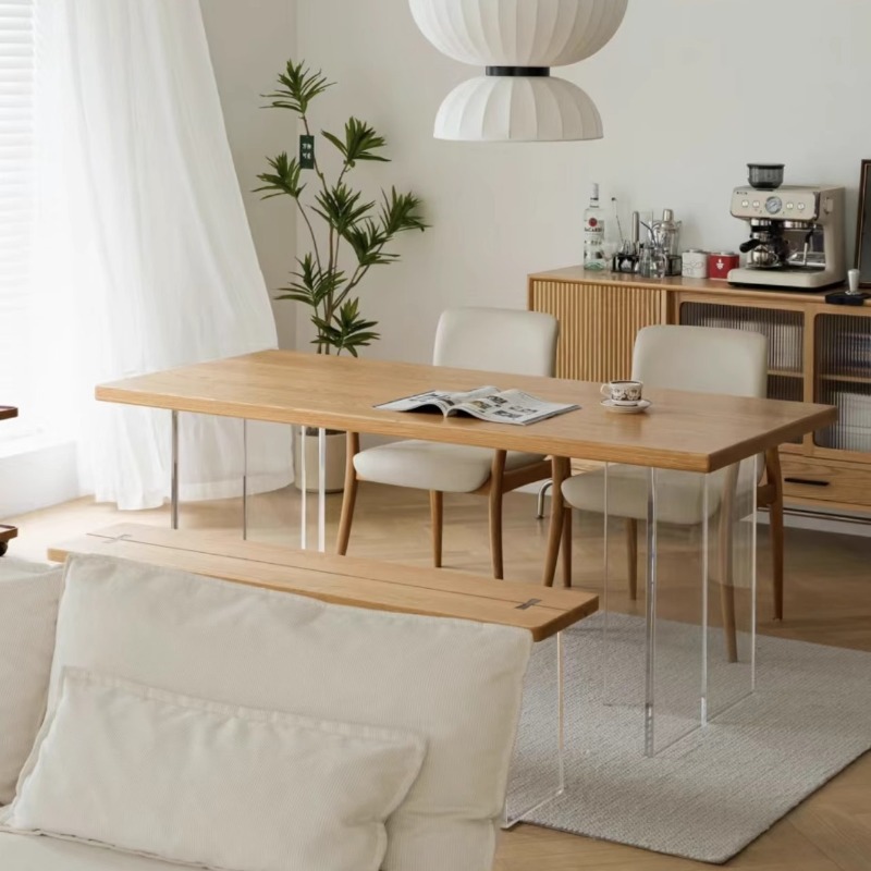 Home Furniture & Hardware Trading - Итальянский акриловый стол из массива дерева,