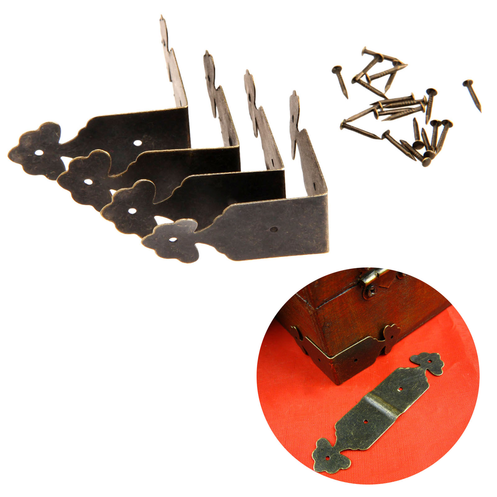 Furniture Hardware Decorative - 4 шт., декоративные накладки на углы