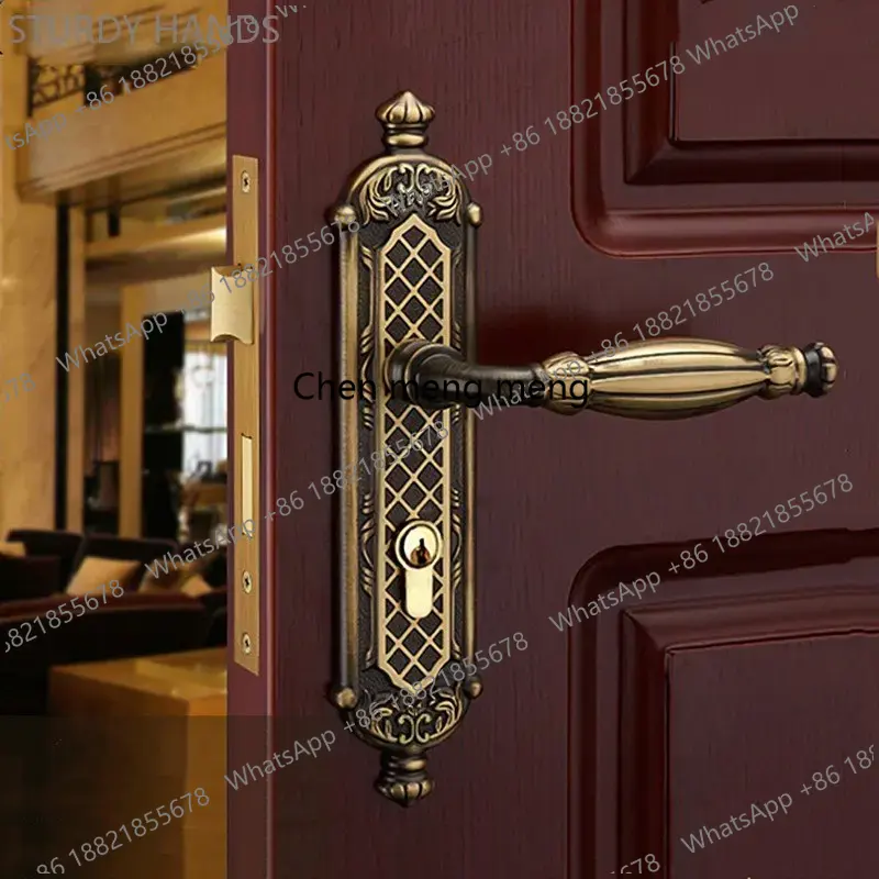 Furniture Grade Hardware - Высококачественный дверной замок из чистой меди,