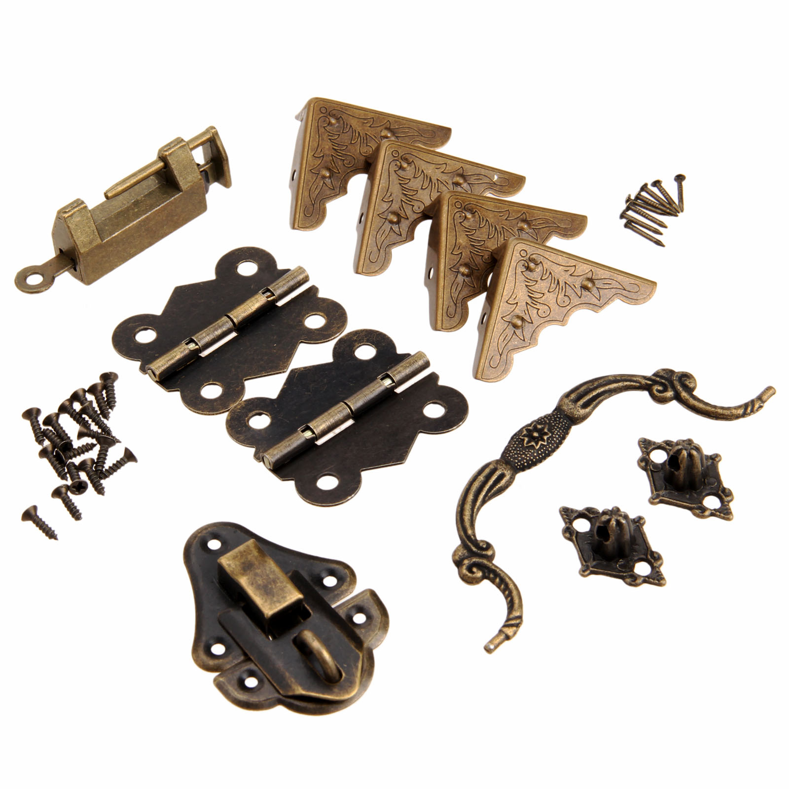 Furniture Hardware Design - Мебельная фурнитура 9 шт./компл., китайская латунная