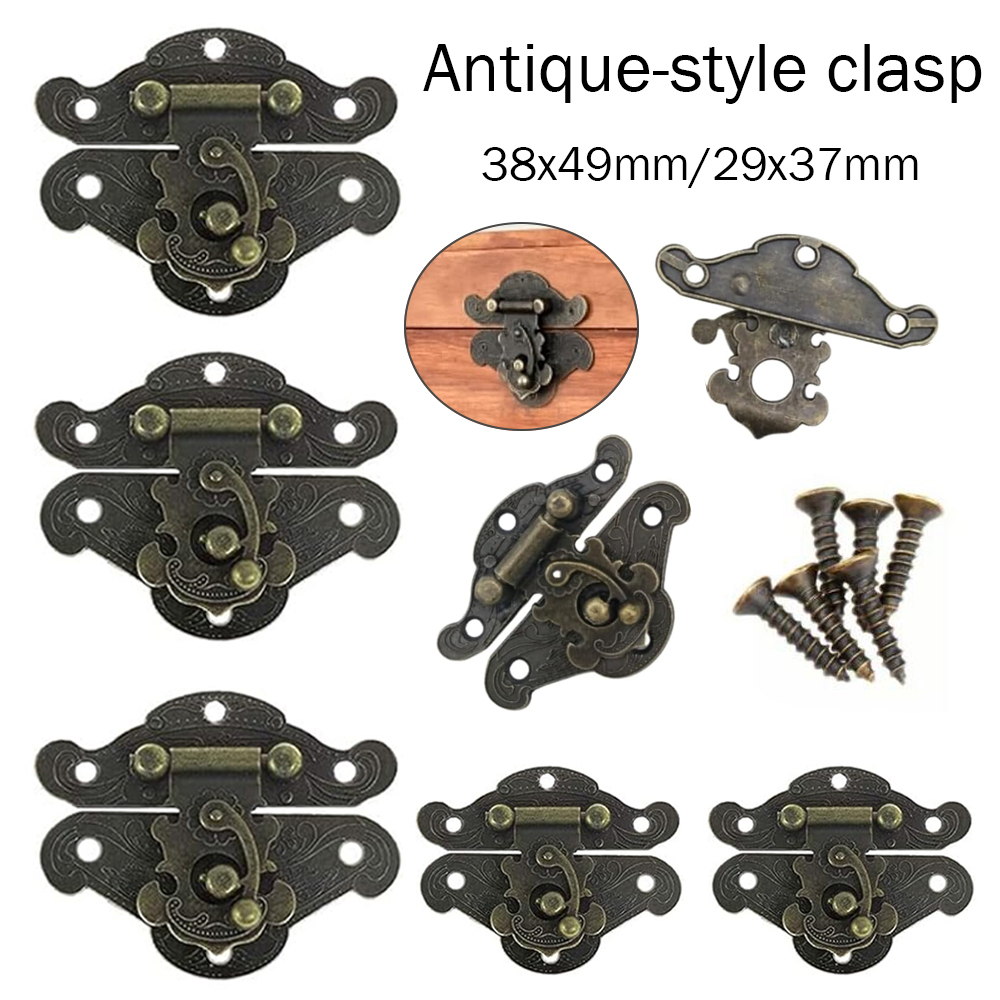 Furniture Hardware Decorative - 5-20 шт. винтажные металлические защелки-застежки с