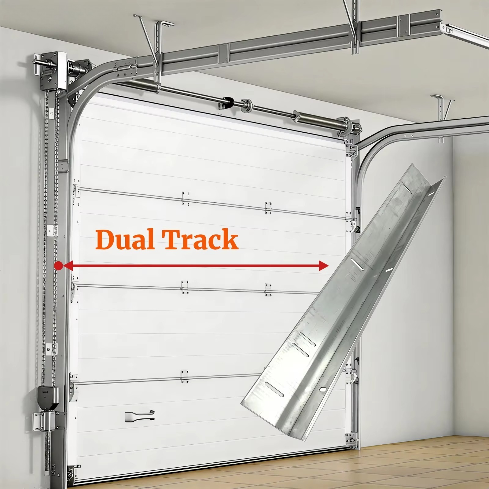 Секционные гаражные ворота из  – обзор и цена Home Furniture & Hardware Trading