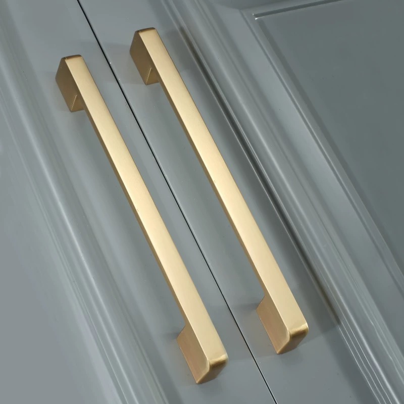 Золотая матовая фурнитура для  – обзор и цена Furniture Hardware Gold